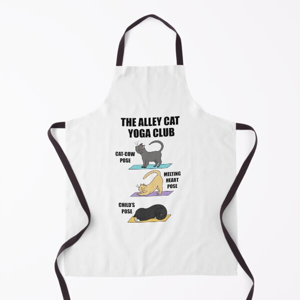 Item preview, The Alley Cat Yoga Club Cat Lover Yoga Design designed and sold by Gsallicat.