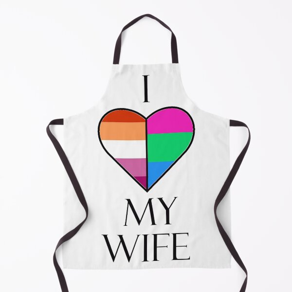 Item preview, Love My Wife - Lesbian & Poly Flags designed and sold by Sleeping-Satan.