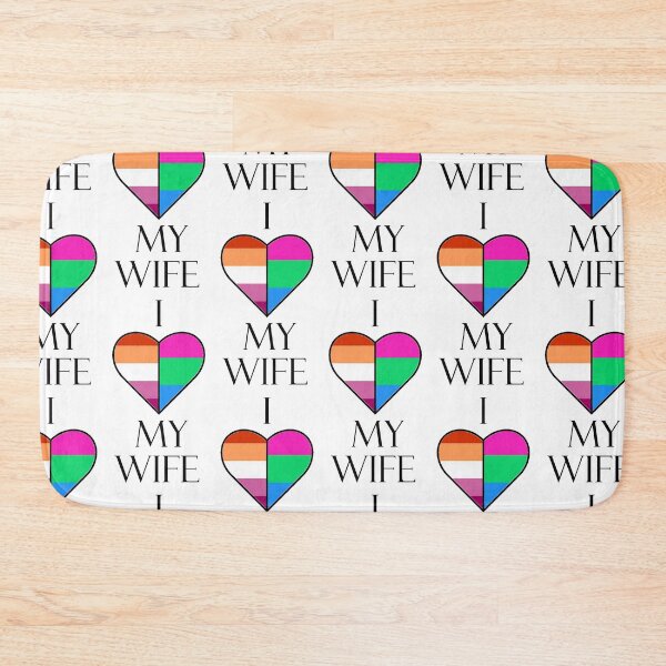 Item preview, Love My Wife - Lesbian & Poly Flags designed and sold by Sleeping-Satan.