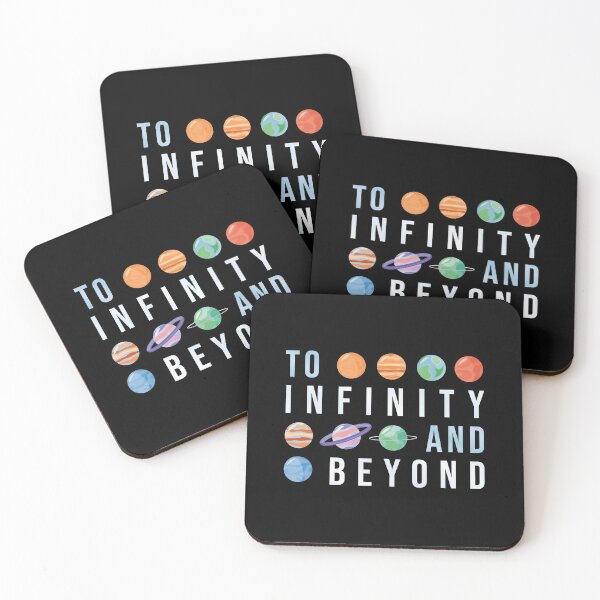 Item preview, To Infinity and Beyond (Dark Theme) designed and sold by neurosci.