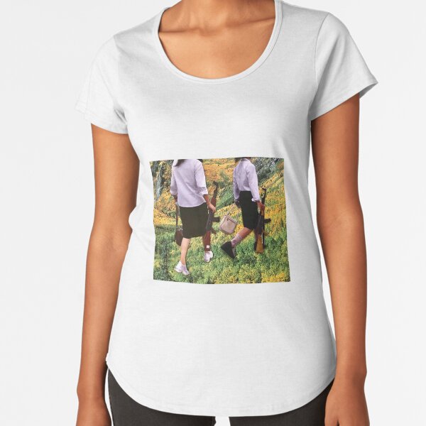 Best Friends and Partners in Crime Premium Scoop T-Shirt