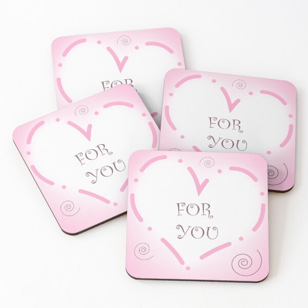 Item preview, pink heart love for you designed and sold by Nikoleta Vukovic.