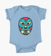 Mexican Wrestling Mask - Lucha Libre One Piece - Short Sleeve