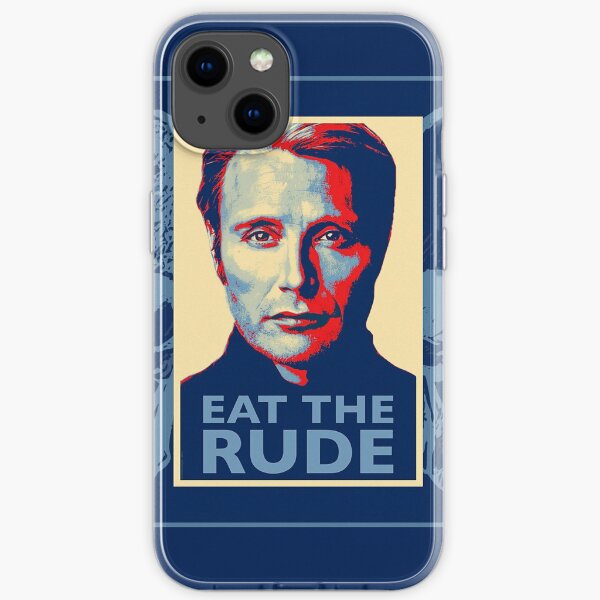 Eat The Rude iPhone Soft Case