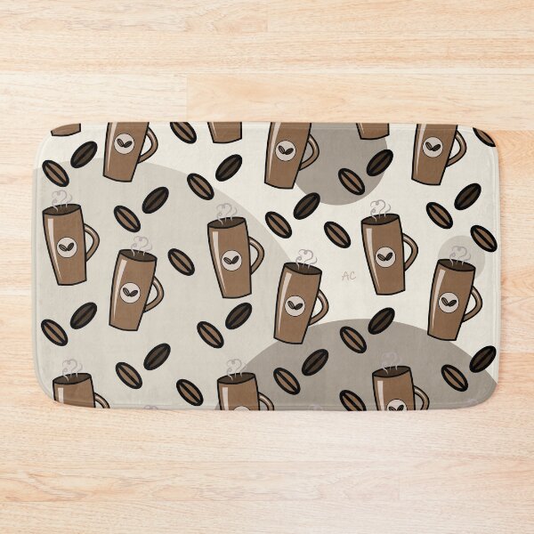 Item preview, Steaming Latte Mug Design designed and sold by iCraftCafe.