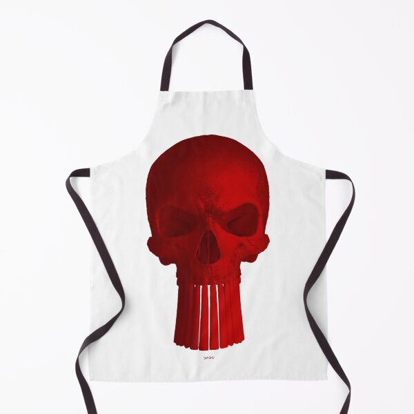 Item preview, skull red 6 with long teeth designed and sold by Radu-Gabriel.