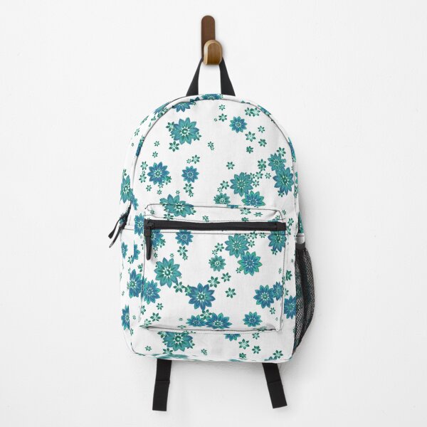Item preview, Blue and Green Random Floral Pattern designed and sold by babymel515.