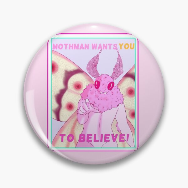Item preview, Mothman believe designed and sold by thekidsNCopper.