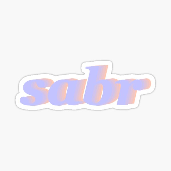 sabr Sticker