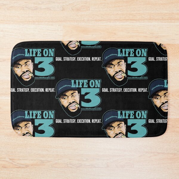 Item preview, Life On 3 Fitness Brand Logo designed and sold by CoachEkong.
