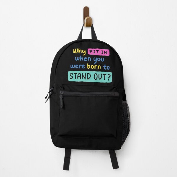 Item preview, Why Fit in when you were born to STAND OUT designed and sold by AutomationDataCamp ⭐⭐⭐⭐⭐.