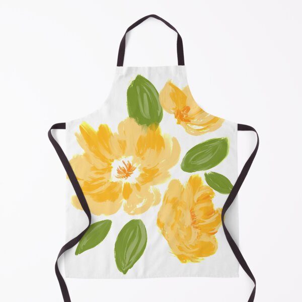 Item preview, Flores pintadas - flores amarillas designed and sold by Ilze Lucero.