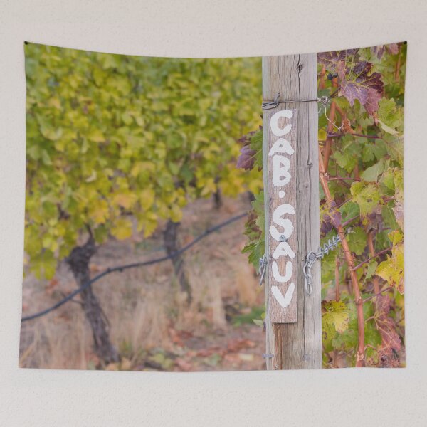 Item preview, Cabernet Sauvignon Rustic Sign and Grapevines designed and sold by Amy Mitchell.