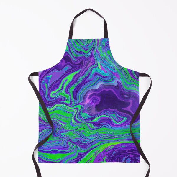 Item preview, Purple Green Marble Abstract designed and sold by Gsallicat.