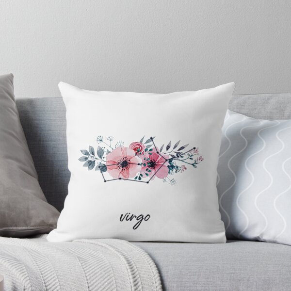 Item preview, Virgo Zodiac Floral Constellation designed and sold by astroarmy.