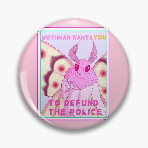 Item preview, Mothman defund the police designed and sold by thekidsNCopper.