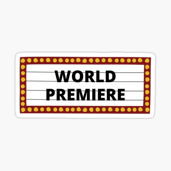 World Premier Sticker
