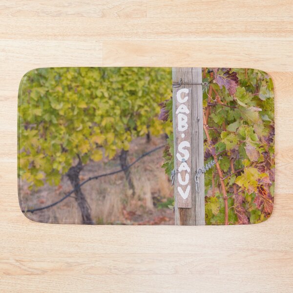 Item preview, Cabernet Sauvignon Rustic Sign and Grapevines designed and sold by Amy Mitchell.