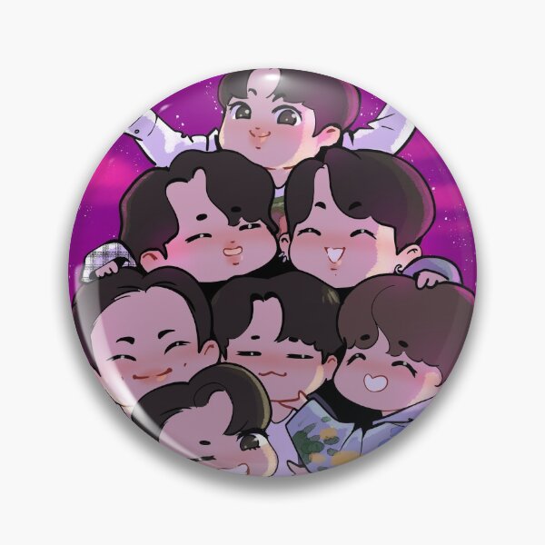 Item preview, BTS- Festa 2020 clebration OT7 fanart designed and sold by BtsArmyStuff.