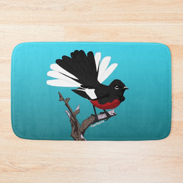 Item preview, Painted Redstart designed and sold by BennuBirdy.