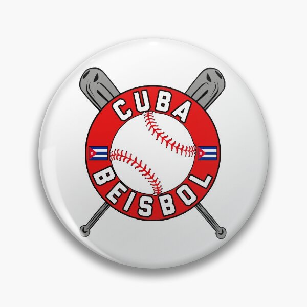 Artikelvorschau, Kuba Baseball Beisbol Sport Fan entworfen und verkauft von Rustic Valley Studio.