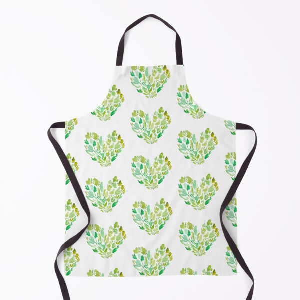 Item preview, Green Heart Watercolor art designed and sold by Ilze Lucero.