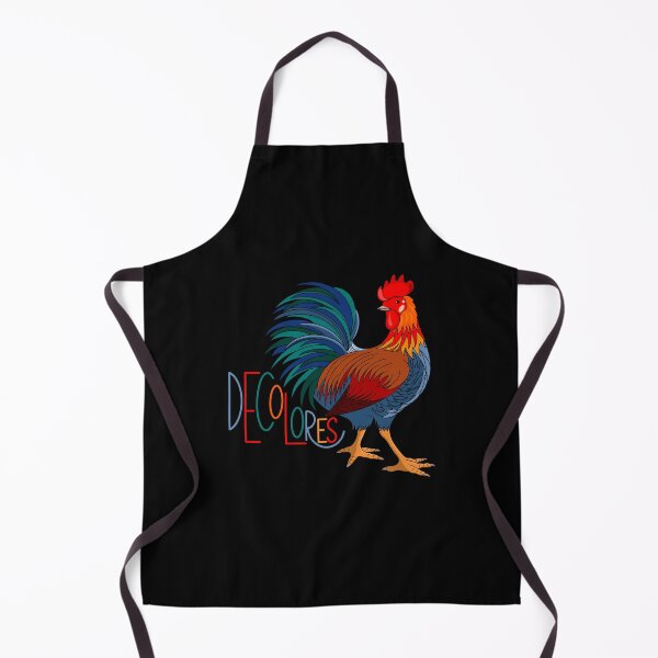 Aperçu de l'œuvre DeColores Cursillo Coq sur noir créée et vendue par Gsallicat.