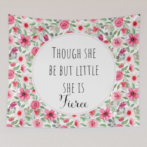 Item preview, Though she be but little she is fierce designed and sold by Harpley Design Studio.