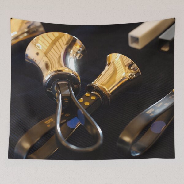 Item preview, B-flat 5, 6, and 7 Handbells designed and sold by Through the Eyes of A Lotus.