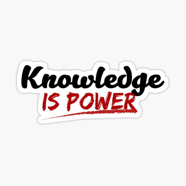 Item preview, Knowledge Is Power designed and sold by youneszahrane.