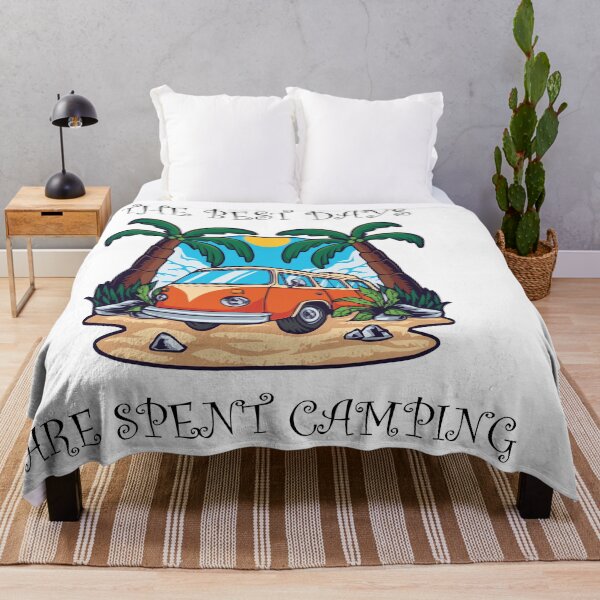 Item preview, the best days are spent camping designed and sold by Skeptikon.