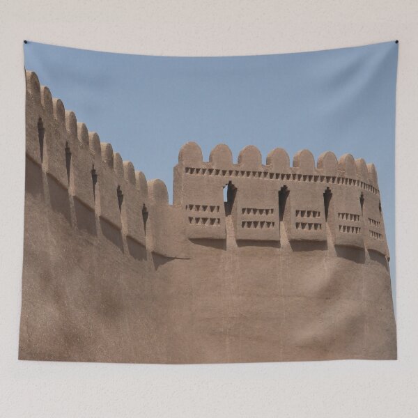 Item preview, Tower Yazd City Walls, Persia, Iran designed and sold by worldways.