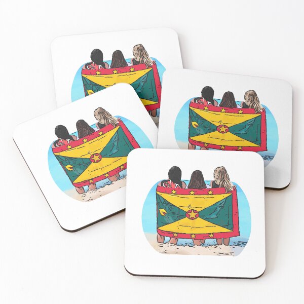 Item preview, GRENADA FLAG designed and sold by irvd5d.