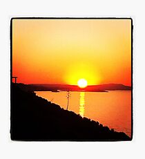 Sun Set Photographic Print