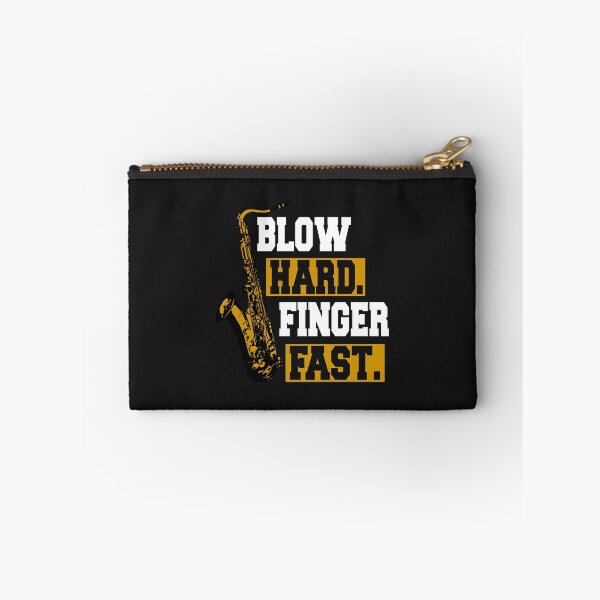 Item preview, Blow Hard Finger Faster Saxophone Player Jazz designed and sold by losttribe.