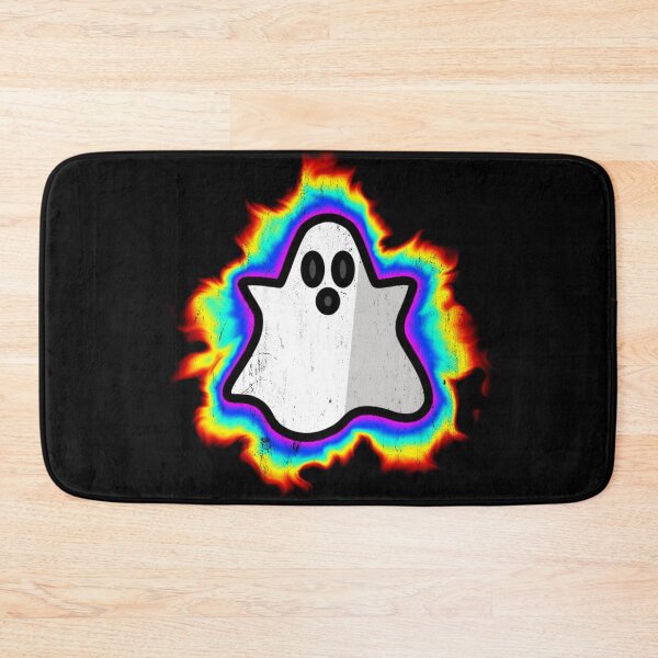Item preview, Cute Halloween Rainbow Ghost Emoji designed and sold by terrordrome.