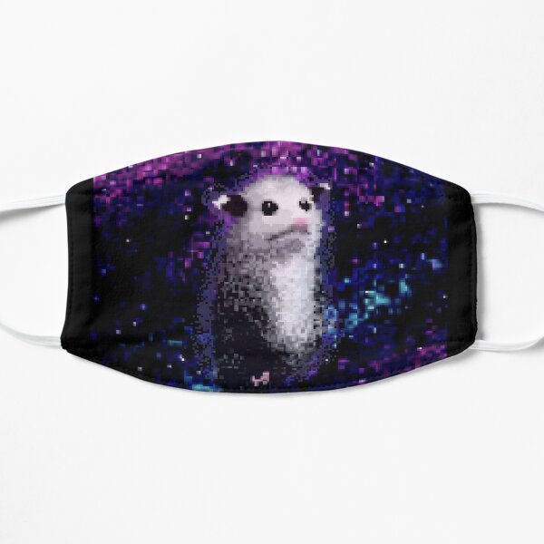 pixel space opossum Mask