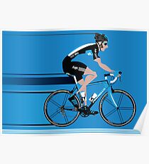 Bradley Wiggins Team Sky Poster