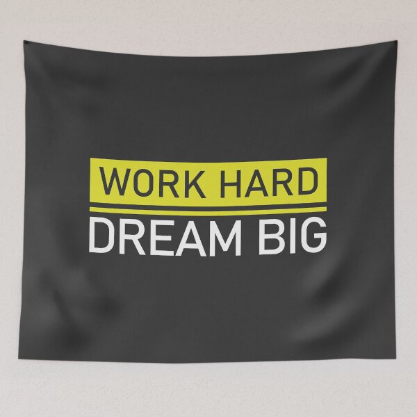 Item preview, Work Hard, Dream Big designed and sold by AndrewY.