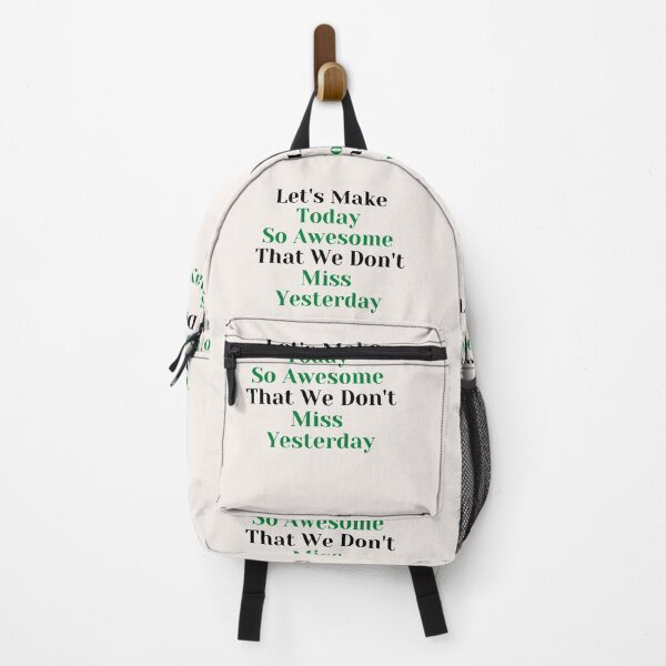Item preview, Inspirational,Motivational - Let's Make Today Awesome Quote designed and sold by Susan Pfrender.