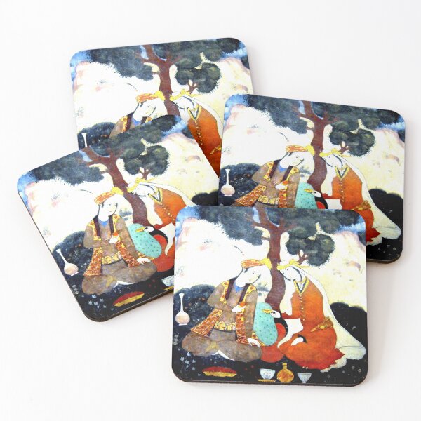 Item preview, Persian Fresco Miniature Picnic in the Garden, Isfahan, Iran designed and sold by worldways.