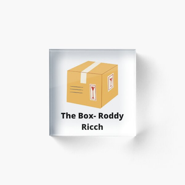 The Box Roddy Ricch Gifts Merchandise Redbubble - roblox music code for the box roddy ricch