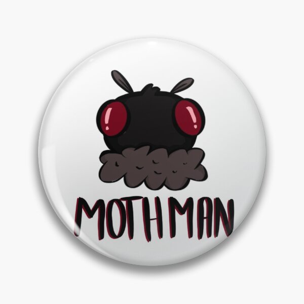 Item preview, Moth man snazzy sticker designed and sold by consilio-raye.