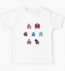 Megaman surrounded 1 Kids T-Shirt