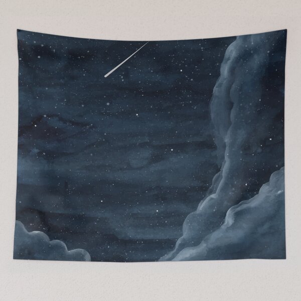 Item preview, Watercolor Starry Night Sky designed and sold by Vector Scout Lab.