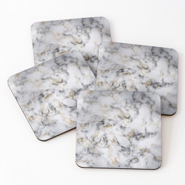 Item preview, Soft Black, Grey and Gold Marble  designed and sold by danidrawinggift.