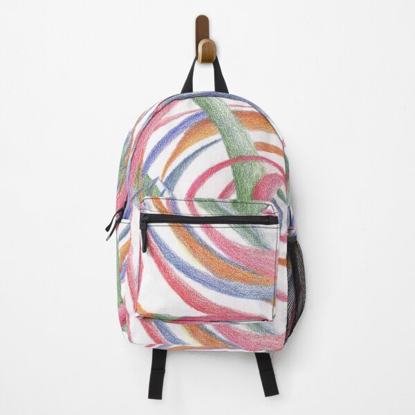 Item preview, Whirlpool, Colorful Swirls Abstract Drawing by Courtney Hatcher designed and sold by cghatcherart.