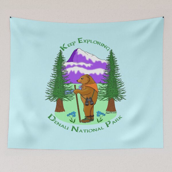 Item preview, Keep Exploring Denali designed and sold by sharkbait83.