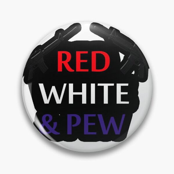 Item preview, Red White & Pew Classic T-Shirt designed and sold by YA45 Store.