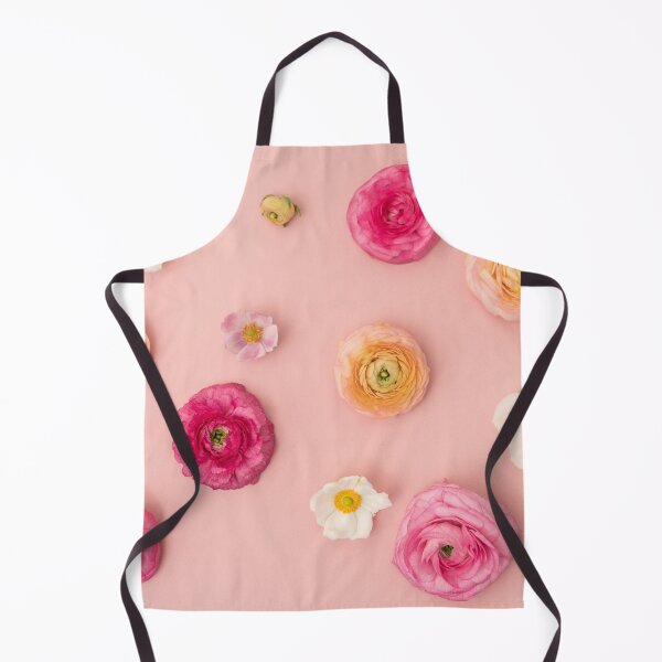 Item preview, Floral Flat Lay Background with Rununculus and Anemones designed and sold by Ilze Lucero.